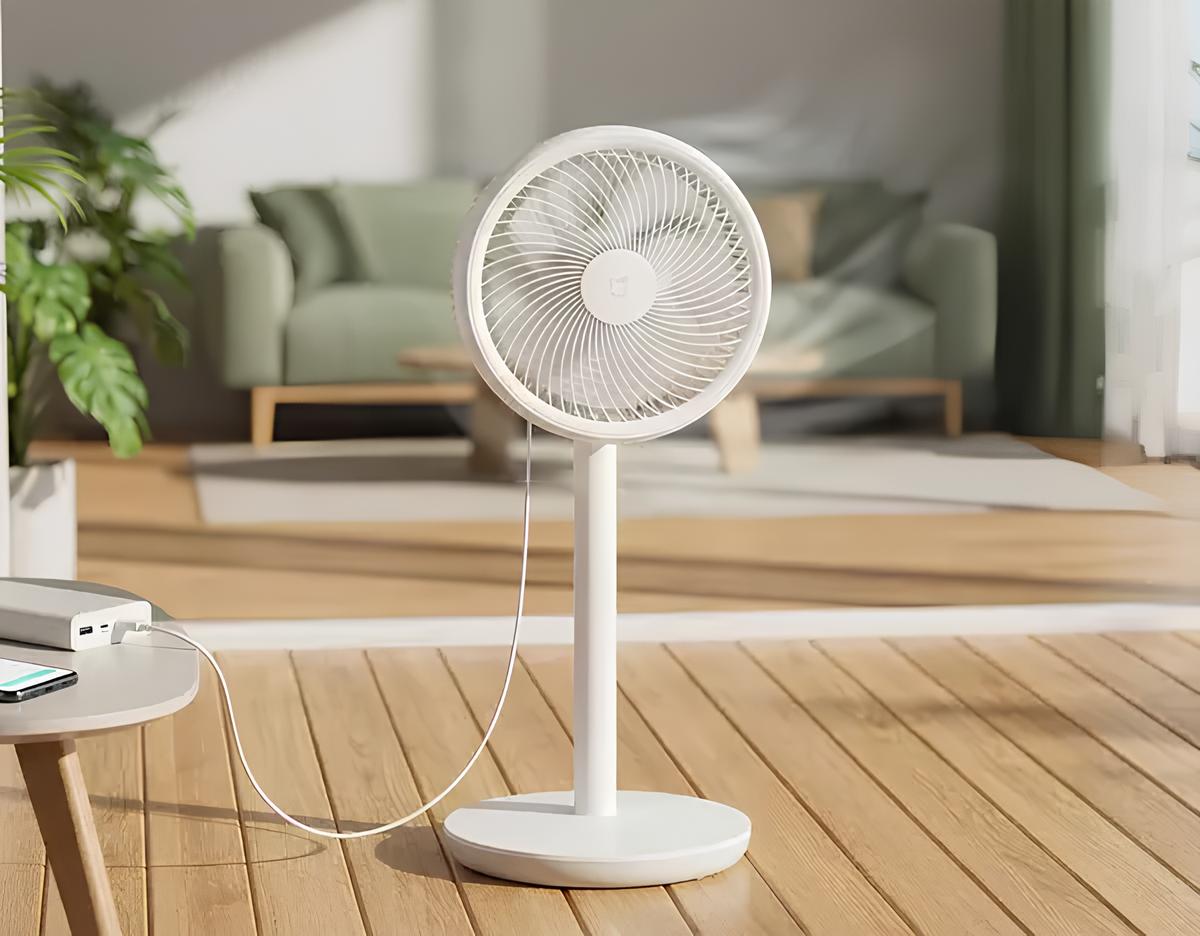 Умный вентилятор с подключением от павербанка Mijia Smart Inverter Circulating Fan Pro